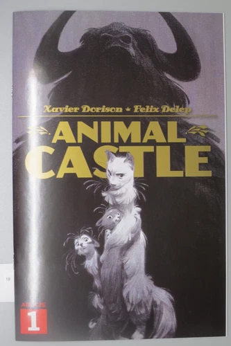 Animal Castle 1B Delep B Variant VF 2021 Ablaze Comics