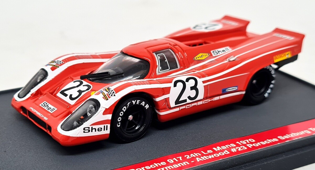 Miniature Porsche 917 1970 1/18 Werk83 Long Tail 24h Le Mans Martini Racing Team 3 L Larrousse W Kauhsen 1 18