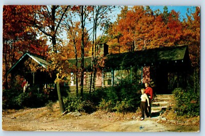 Lake Harmony Pennsylvania PA Postcard Split Rock Lodge Club Big Boulder c1956