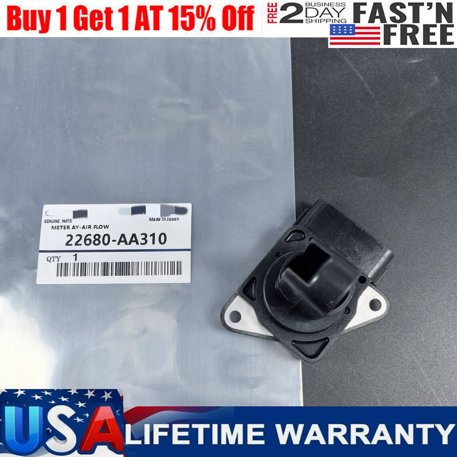 New MAF Sensor for Subaru Impreza Forester WRX Mazda