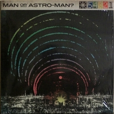 Man Or Astro-Man? - Defcon 5...4...3...2...1 - Blue Vinyl Record NEW