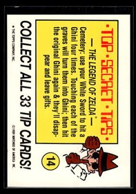 1989 Topps Nintendo Game Packs #14 Lopar Sticker Double Dragon NES