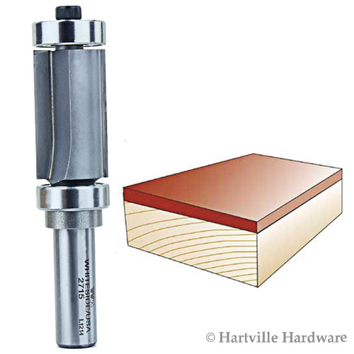 Whiteside 2715 Combination Flush Trim Bit 1/2" SH X 7/8" CD X 1-1/2" CL