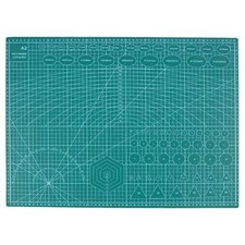 1x Green A2 (45 x 60cm) Cutting Mat Craft Paper Sewing Fabric Knife Cutter Board