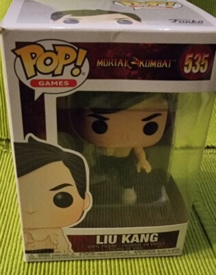Funko PopGames,Mortal Kombat,Liu Kang # 535,Vinylfigur,Neuwertig!!!