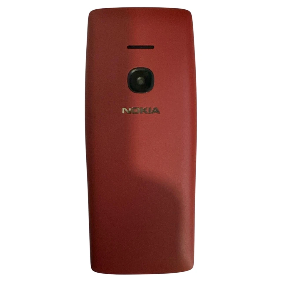 NOKIA 8210 4G VoLTE - DUAL SIM - ROSSO - 2,8" - MICRO SD - USATO - 0051 - Immagine 2 di 2