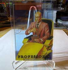 SkyBox 2024 Marvel Masterpieces 92 Platinum Clear Cut Professor X #66 Jusko