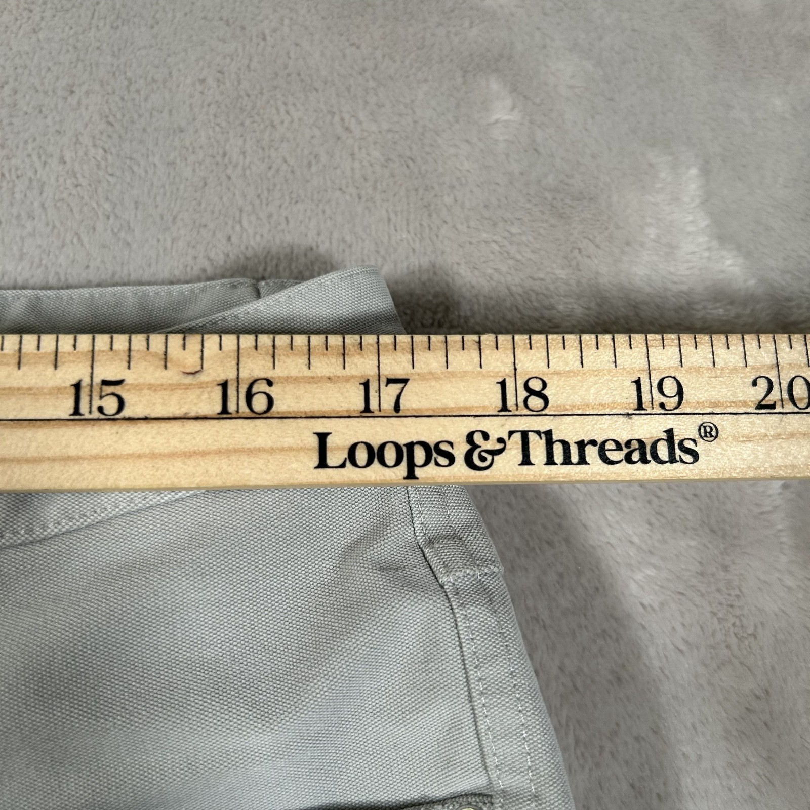 Lululemon ABC Pant Men 33x33 Seal Gray Slim Fit Utilitech Chino Golf Performance