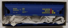 Accurail 2032 HO Scale Golden West ACF 3-Bay Covered Hopper Road #: 528028