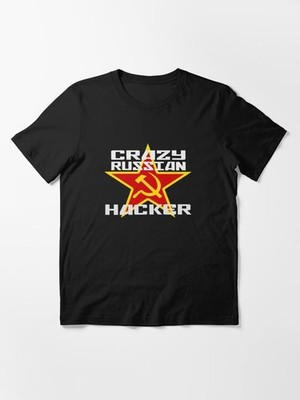 Crazy Russian Hacker Men s Tee Fashion . S to 5XL Made in the USA T-Shirt