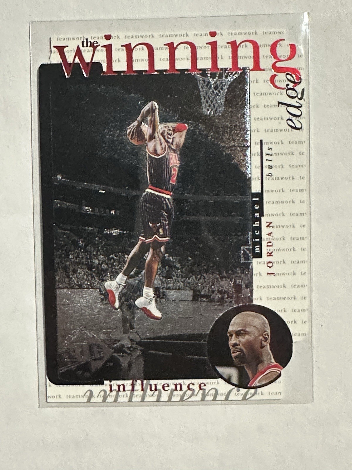 1996-97 Upper Deck UD3 Michael Jordan The Winning Edge #W1 Bulls