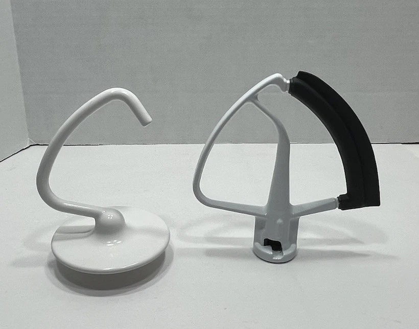 Kitchenaid Mixer Attachments Replacement Parts Dough Hook & Flat Paddle Scraper