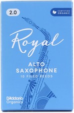 D'Addario Royal Alto Saxophone Reeds - 2.0 10-pack 