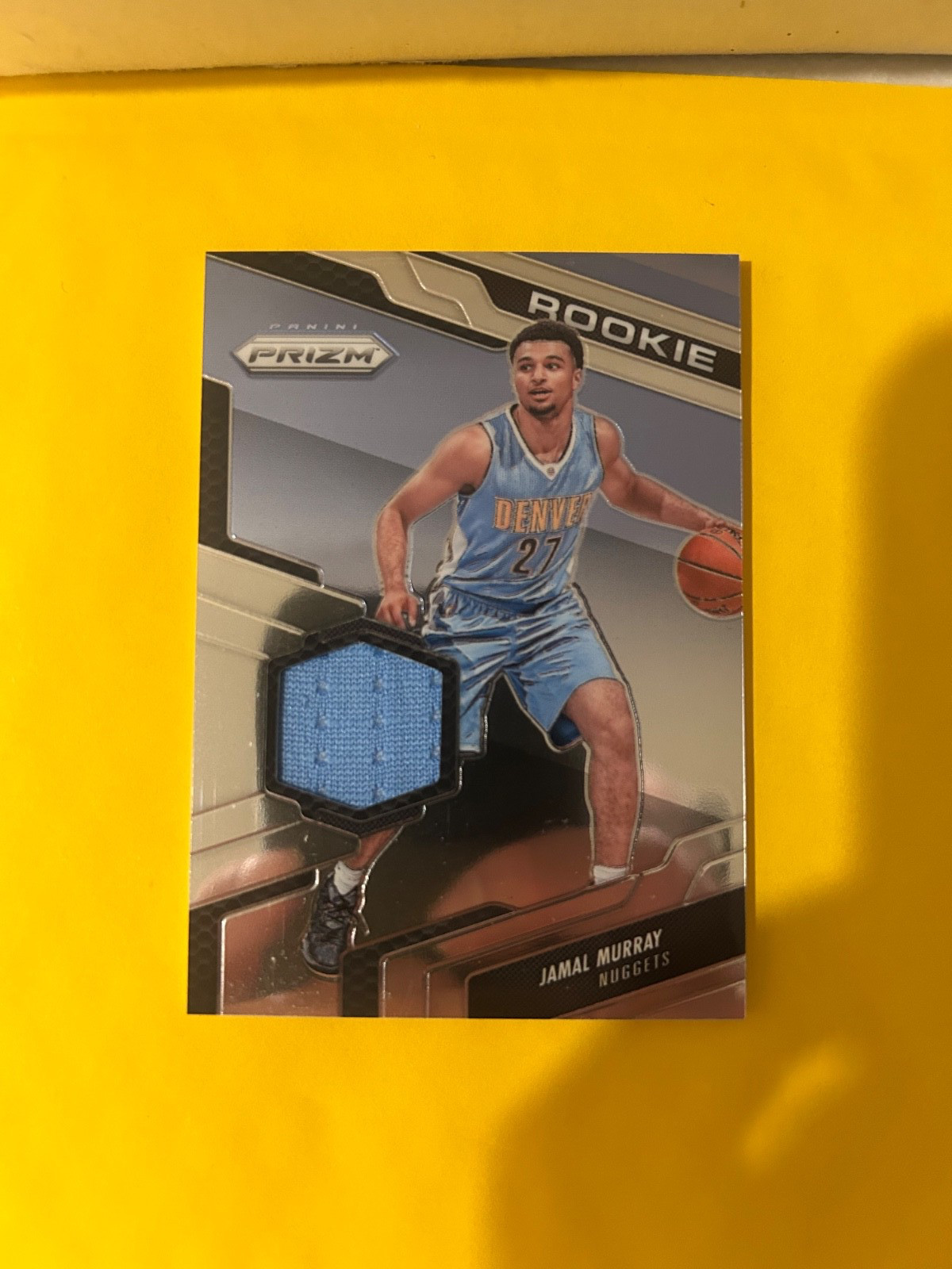 2016–17 Panini Prizm, Jamal Murray, rookie jerseys RC rm