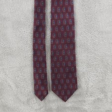 JZ Gallery Collection Tie Mens Silk Necktie Geometric Classic Made in USA