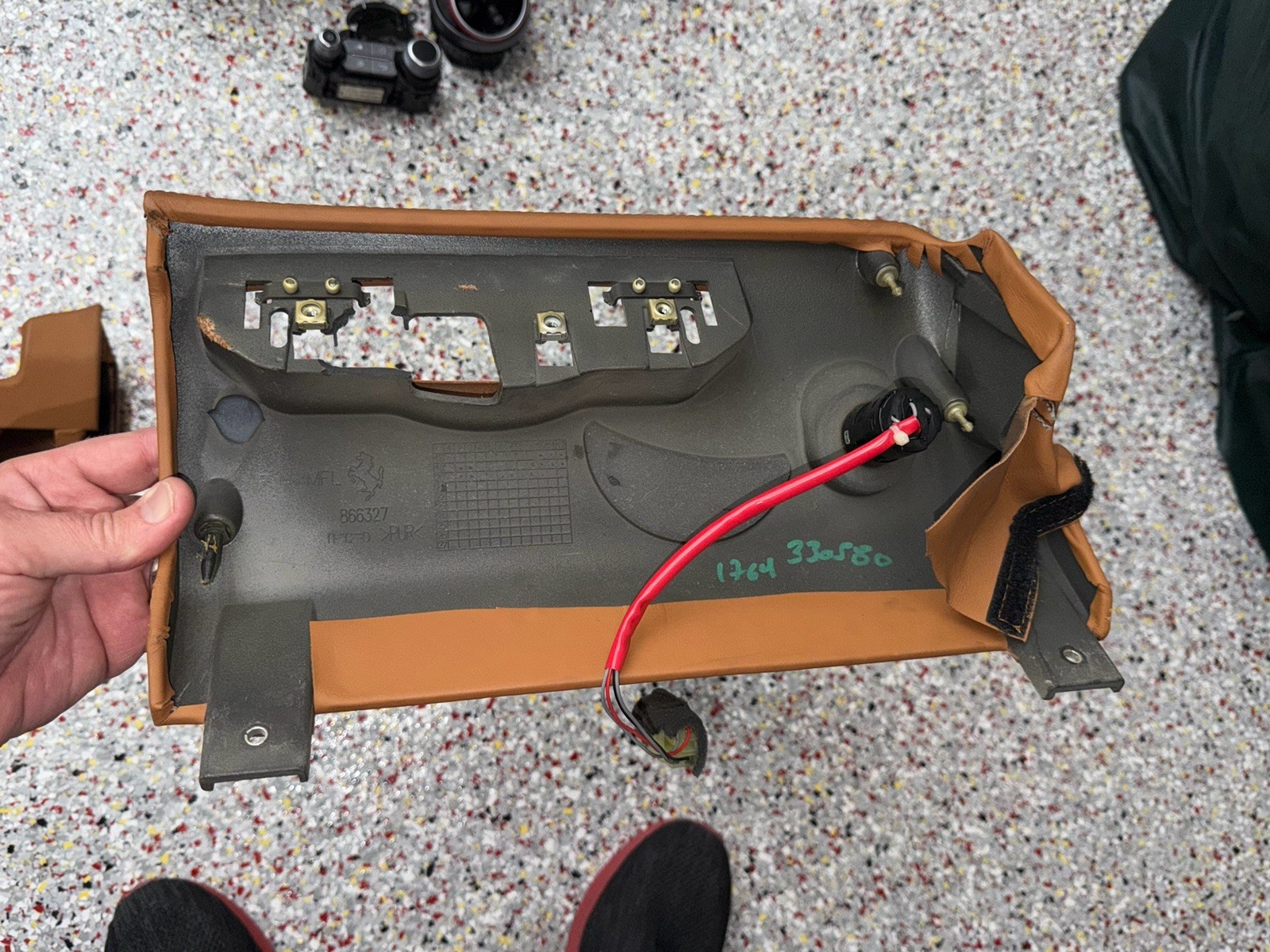 Ferrari F8 OEM Compl. AC Control Panel Trim Dashboard 780206