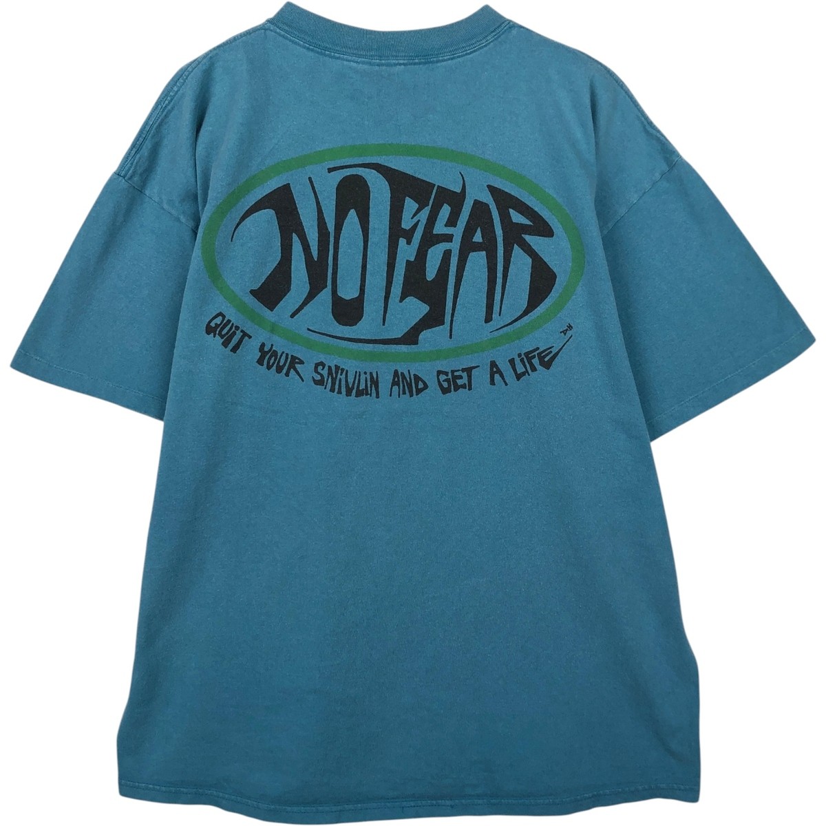 Vintage 90'S NO FEAR surf/skate t-shirt made in USA men's size XL