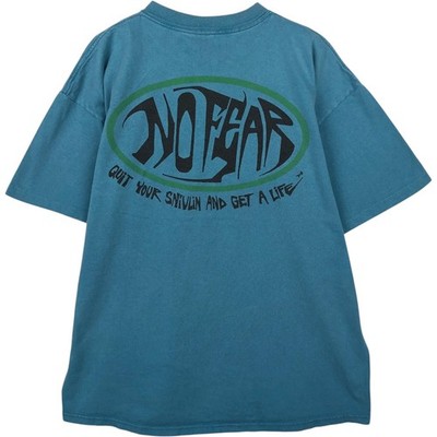 Vintage 90'S NO FEAR surf/skate t-shirt made in USA men's size XL