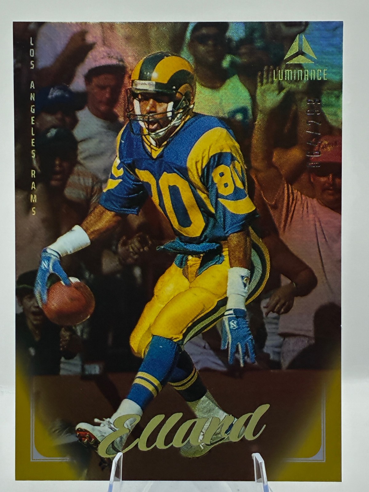 2025 Panini Luminance Henry Ellard Gold #/299 Los Angeles Rams #69