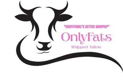 OnlyFats Whipped Tallow Blue Moo  Face Cream Lavender Chamomile