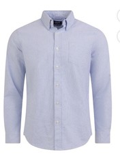 Chaps Men  s Size 2XL long sleeve Oxford woven Shirt, New With Tag