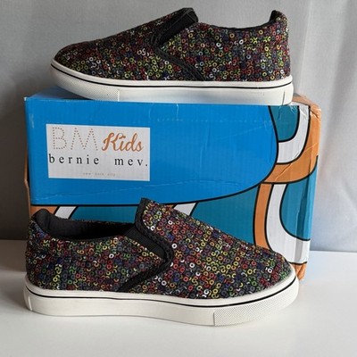 Bernie Mev Verona K Dazzle Slip On Girls Size 32 US 1