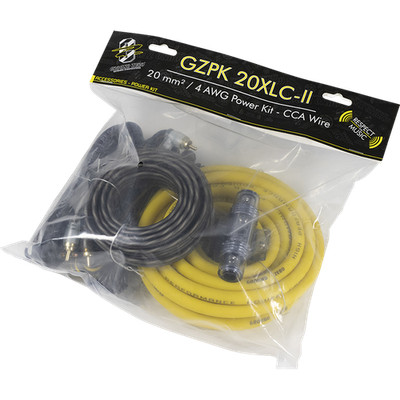 Ground Zero GZPK 20XLC-II - 20mm² cable set 5m