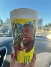 McDonald's 2026 FIFA World Cup Collectible Cup Ronaldinho Brazil Open Bag