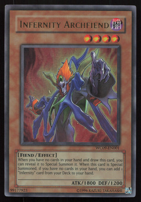 Infernity Archfiend WC09-EN001 Stardust Accelerator Promos Limited Edition