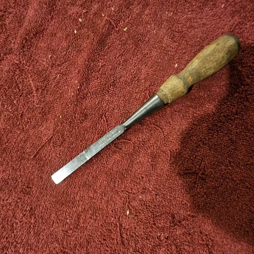 Vintage Belknap Bluegrass 3/8" Butt Chisel - Picture 6 of 8