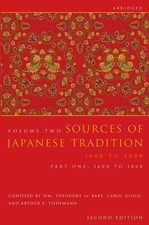 Sources of Japanese Tradition, Abri..., Wm Theodore De