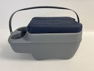 Vintage 1970s/80s CAR-SERV by Bee Car/Truck Armrest Cooler W Cup Holders Console