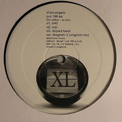 D'ARCANGELO - Pro 188 EP - Vinyl (12'')
