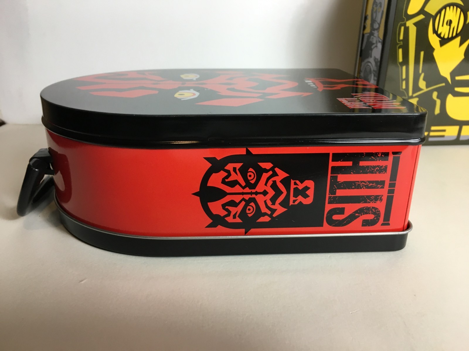 Star Wars C-3PO & Darth Maul Lunch Box lot Tin Box Co. Lucasfilm lunchbox