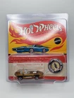 Vintage Hot Wheels Redline 1969 Gold Silhouette On Card