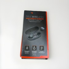 Helix/Retrak True Wireless Earbuds Black Bluetooth Headphones and Headsets