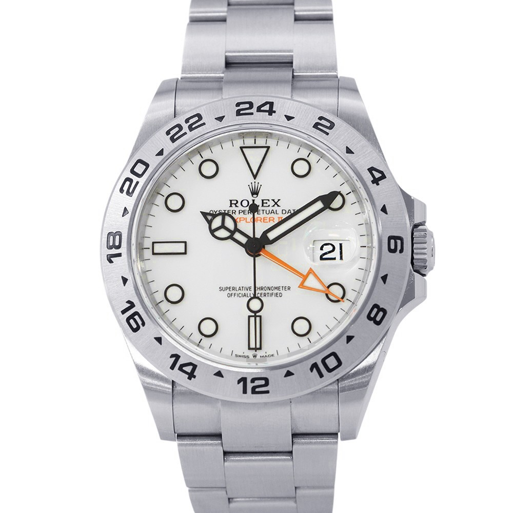 Rolex — ROLEX Explorer II 42mm Stainless Steel White Dial 226570