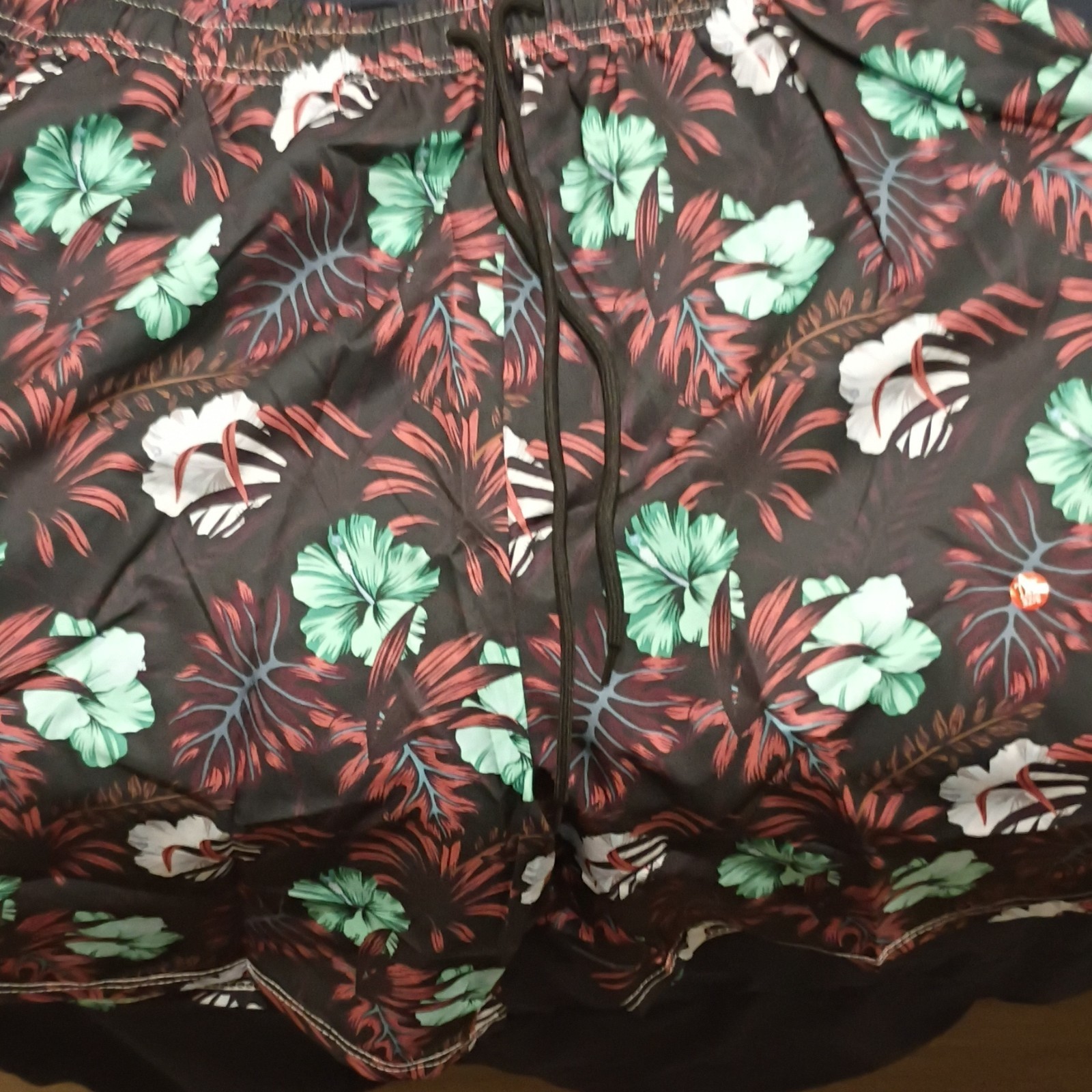 Leather, 100percent Silk, Very Authentic Polo image 4