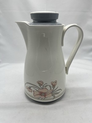 Vintage 1984 Thermos Coffee Butler Floral Ellie 820 West Germany 32 Ounce Carafe