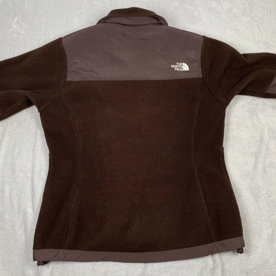 VINTAGE The North Face Denali Fleece Jacket Womens M Brown Polartec Outdoor - Image 4 of 4