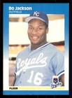 1987 Fleer #369 Bo Jackson Rookie RC Royals raiders auburn