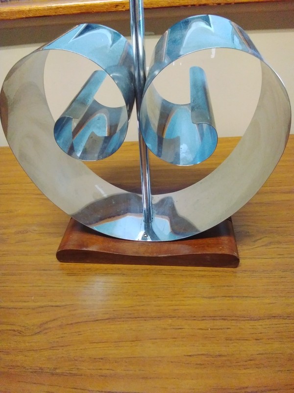 Art deco magazine rack vintage Fred D Farr