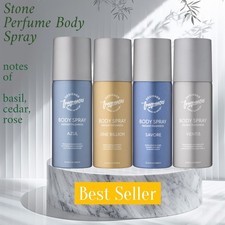 Designer Fragrances 4 Pack Mixed Bundle Men's Body Spray Deodorant Cans 
