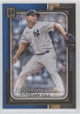 2023 Topps Museum Collection Sapphire 56/150 Gerrit Cole #54 13dp