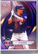 2022 Bowman Platinum Jose Miranda RC #58 Twins