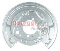 Spritzblech Bremsscheibe Hinten Links Metzger 6115241 FÜR Toyota
