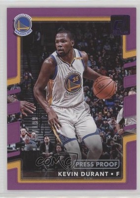 2017-18 Panini Donruss Press Proof Purple 108/199 Kevin Durant #47 01nl
