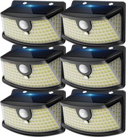 Solarlampen FüR AußEn 6Er Set Mit Bewegungsmelder 120 LED Garten 6 StüCk