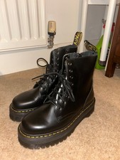Dr Marten Jadon Smooth Leather Platform Boots