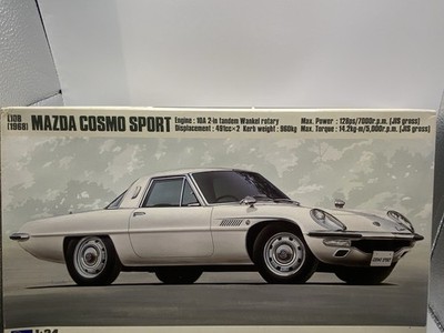 Hasegawa  1/24 Mazda Cosmo Sport L10B （1968）JDM Plastic Model Kit #21202